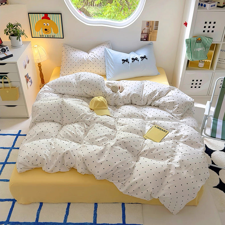 Gen Z student room with pastel aesthetic and TikTok-inspired decor
