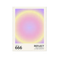 Witchy wall poster with angel numbers for spiritual and aura energy