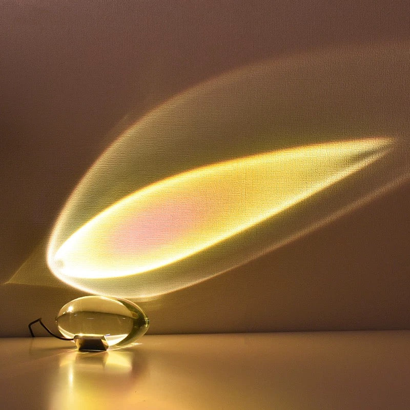 Sunset projector lamp with 4 color films