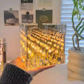 Unique flower lamp for desk and table lighting