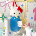 Creative plush Hello Kitty tissue box for stylish car decor