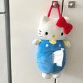 Adorable Sanrio-inspired tissue storage box with plush design