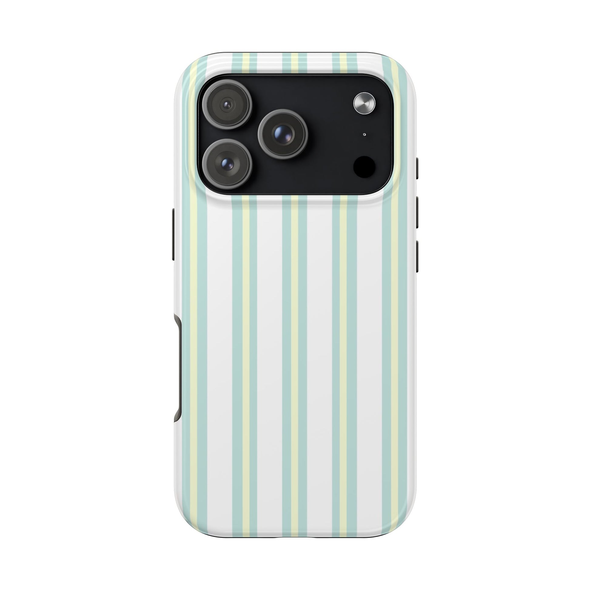 Phone case with a white and gray pattern on a white background