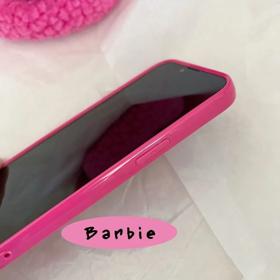 Gift for Her – Pink Korean Y2K Punk Girl iPhone Case