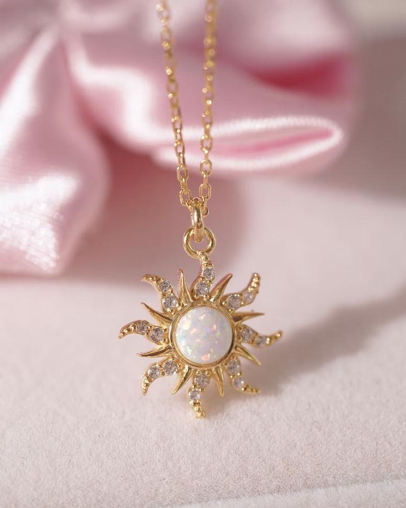 Rapunzel-inspired purple opal jewelry collection