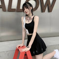Mall Gothic Vintage Gothic Crop Top