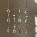 Unique housewarming gift – gold moon suncatcher