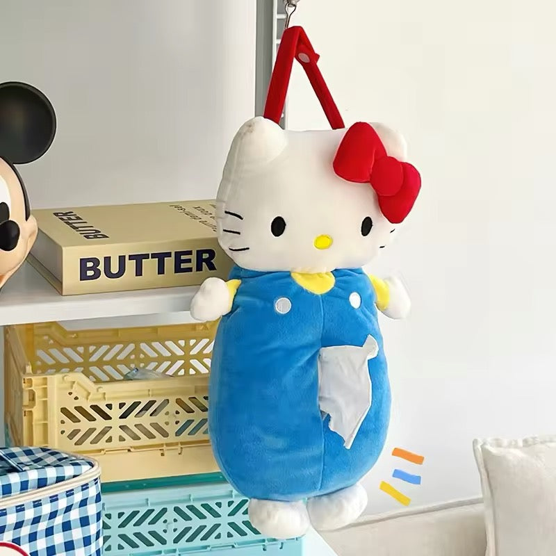 Sanrio Hello Kitty tissue cover for cute and functional storage