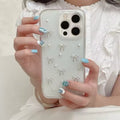 Transparent glitter iPhone cover for fashion lovers