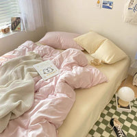 Blush Pink Duvet Cover Set