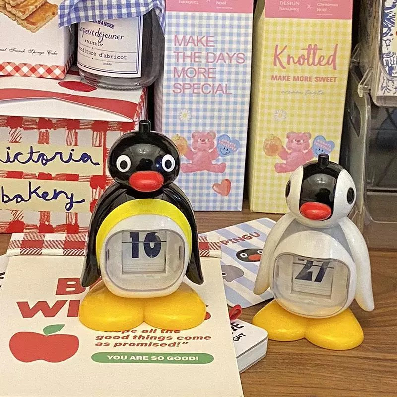 Penguin Calendar – Creative Desktop Decoration for Home and Office