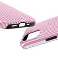 Minimalist pink iPhone case for Gen Z girls with soft girl aesthetic