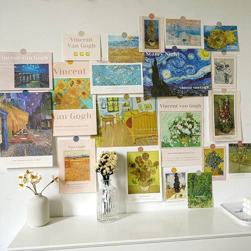 Vintage Photo Cards Wall Decor – Perfect for DIY Collages