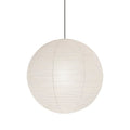Wabi-sabi ceiling lamp made from traditional rice paper, Japanese pendant light in Noguchi Akari style perfect for minimalist zen home interiors