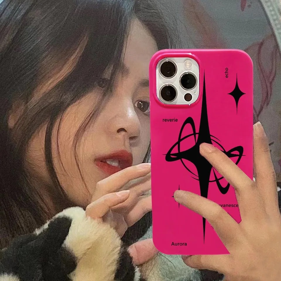 Y2K Punk Girl iPhone Case – Side View